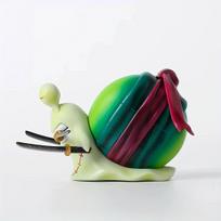 New One Piece Solon Luo Phone Worm Handmade Model Ornament Transponder Snail Collectibles for Fans Home Decor and Festival Gifts