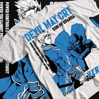 Devil May Cry virgil Unisex Men's Cotton T-Shirt All Size XL