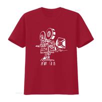 Classic Film Camera Cinemascope Movies Cinema T shirt for Lovers OG9G vintage Washed Soft Stylish Breathable Versatile Unisex S