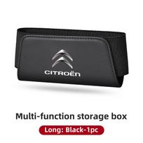 Car Storage Box Glasses Pocket Center Console Phone Organizer Accessories For Citroen C4 C3 C5 C1 C2 Berlingo Celysee