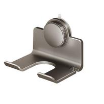 Space Aluminum Suction Cup Hair Dryer Holder Punch Free Wall Mounted Hair Dryer Storage Rack Space Saving Removable pilka