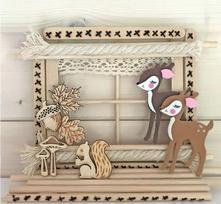 Naklejki 3D Z Pianki Piankowe Jelonek Bambi 10Szt.