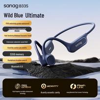 Sai Na B33S Open-Ear Bone Conduction Swimming Headphones 32gb spalva
