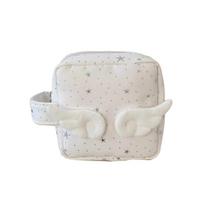 Mini Size Portable Instant Camera Bag Star Pattern Travel Cosmetic Organizer  Personal Care mėlyna