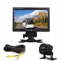 Zestaw Kamera Cofania Uniwersalna + Monitor Lcd 7'' 12V