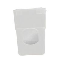 Hanging Automatic Bird Feeder Anti-Splash Single Slot Parrot Feeder Weatherproof Bird Cage Feeder