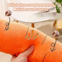 Chew Toys For Dogs Calming Teeth-Massaging Carrot-Shaped Plush Doll For Dog For Bored Animals Small Large Breeds Indoor Outdoor China Mainland