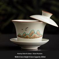 Qiwei Ruyao Style Insulated Ceramic Gaiwan