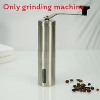 Highquality Stainless Steel Manual Coffee Grinder With Removable Hand Crank For Baristas Silvery,L