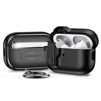 Wireless Earphones Protection Case For Apple AirPods 4 3 Pro 2 1 With Safety Lock Buckle Shockproof Shell Headphone Accessories for Airpods 3 juoda