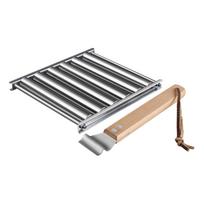 Sausage Roller Rack Stainless Steel Food Grade Rack Hot Dog Sausage Grill Roller for Outdoor Garden Yard Picnic Camping Party China Mainland