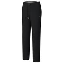 FILA Women's Knit Straight-Leg Tennis Pants L giliai juoda spalva