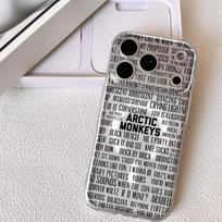 Arctic M-Monkeys Rock Phone Case For iPhone 17 16 15 14 13 12 Pro Max Plus With Magnetic Crystal Clear Case Wireless Charge iPhone17 Pro