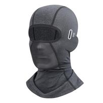 Bike Mask Neck Face Hood Sunscreen Balaclava Face Shield Breathable Eyeglass Hole Headwear Headgear for Summer Outdoor Sports L tamsiai pilka spalva