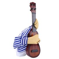 Novelty Look Pet Costume Full Body Cut Multi Size Dog Outfit Soft Fabric Unique Styling Pet Guitar Clothes Pet Performance (as the picture,M)