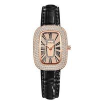 Small Green Watch Ladies Watch Niche Pigeon Egg Kuaishou Rhinestone Gypsy