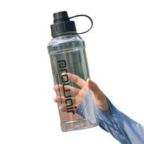 Yousheng 1000ml Sportinė vandens butelis su rankena Didelės talpos nepraleidžiantis Šeikerio puodelis Nešiojami gėrimų indai Skaidrus 1000ML juoda