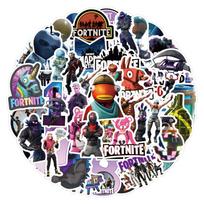 55 Fortnite Graffiti New Stickers Decorative Guitar Scooter Water Cup Waterproof Stickers