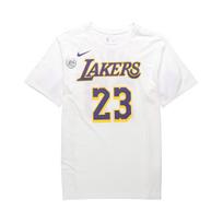 Nike NBA Lakers Limited Edition LeBron James No. 23 Asia Fit T-Shirt Men Tops White AR4888-109 L