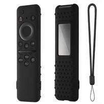 Silikoninis dėklas Televizoriaus nuotolinio valdymo pulto apsauginis dėklas Dangtelis SAMSUNG BN59-01432A/01432B/01432D/01432J/01436B/TM2360E/TM2360F/01392B juoda
