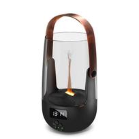 Elegant Flame-Shaped Aromatherapy Humidifier with Auto-Off LED Display 200ml Capacity USB Powered Diffuser for Home & Office 200ml juoda