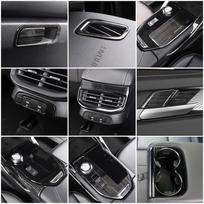 Haval H6 3 kartos 2022 automobilių salono aksesuarai centrinės konsolės dalies modifikavimo panelio rėmelio apdaila nerūdijantis plienas Style I