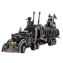 Gobricks MOC MAD MAX Fury Road Tatra T815 „Karinis vilkikas“ (1220 plytų) apokaliptinis sunkvežimis Statybiniai kaladėlių žaislai Vaikui Dovanų