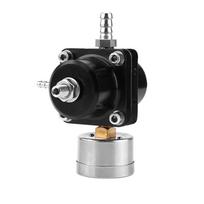Kuro slėgio reguliatorius, Aliuminio lydinio kuro slėgio reguliatoriaus matuoklio komplektas su žarna 0-140 Psi