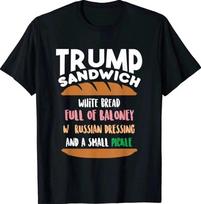 Trump Sumuštinis Prieš Trumpą Politiniai Juokingi Unisex Marškinėliai S