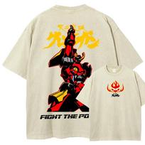 Tengen Toppa Gurren Lagann Simon Graphic Tshirt Manga Print Vintage Washed Oversized T Shirt Men Women Clothing Cotton Tee Top S