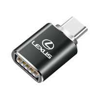 Type C OTG Male To USB Female Adapter Converter Connector For  Lexus F SPORT GX460 Ct200h IS250 ES 220D IS200 Fsport GS GX IS LS