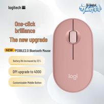 Logitech Pebble 2.0 Wireless Bluetooth Silent Mouse