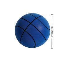 Silent 18Cm Basketball Racket Ball For Children'S Indoor Training Baby Silent Sponge Elastic Small Leather Ball Toys