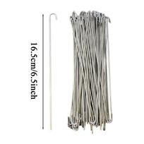 Stainless Steel Cable Ties 100 Pieces Weatherproof Universal Heavy Duty And Stainless Steel Zip Ties For Residential Farmhouse