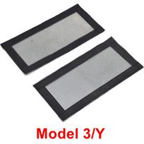 Backseat Air Vent Cover for Tesla Model 3 Y 2019-2025 Rear Seat AC Outlet Protector Mesh Accessory Dustproof Design