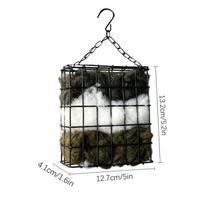 Hummingbird Nesting Material Reusable Feeder Garden Decor Nesting Material For Wild Birds For Outdoor Garden Yard Pathway Patio juoda