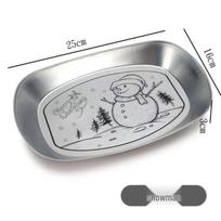 Retro Tinplate Snack Fry Trays, 10-Pack