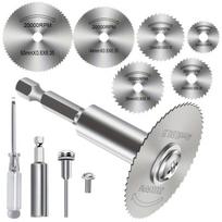 1/4 Inch Hex Rotary Tool Cutting Discs Long Shank Arbor Adaptor Power Rotary Tool Accessories Multi-Purpose Cutting Short Shank