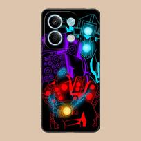 Skibidi Toilet TV Camera Man Phone Case for POCO M7 M6 M5 M4 M3 X7 X6 X5 X4 X3 Pro GT 5G Soft TPU Shockproof Cover Poco X3 GT