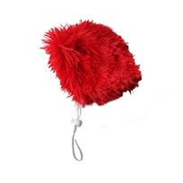 New Funny Pet Wig Exploding Heads Adjustable Pet Cap Dog Wigs Holiday Party Decorations raudona