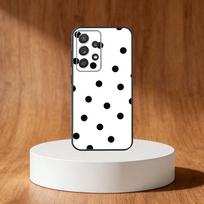 Fashion Polka Dots Phone Case For Samsung S25,S24,S21,S22,S23,S30,Ultra,S20,Plus,Fe,Note,10,9,5G Black Cover Samsung S23ULTRA5G