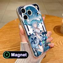 Game GI Faruzan Clear TPU Magsafe Mobile Phone Case for iPhone 17 16 15 14 13 12 11 Air Pro Max Plus Mini Colorful Cover iPhone 11 Pro Max