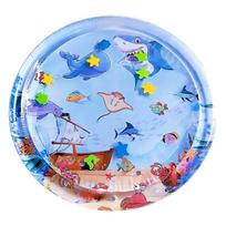 Inflatable water mat baby crawling mat environmentally friendly pvc children's inflatable pat pad shark mat toy pat music cushion