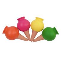 Yousheng 4 Pcs Watering Drippers Terracotta Self-Watering Plant Stakes Long Lasting Clay Watering Spikes Drip Irrigator for Indoor Outdoor Plants 4pcs