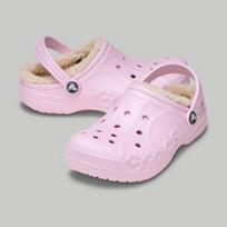 Crocs Baya Lined Kids Clog Pink 207500 79r C12(180mm)