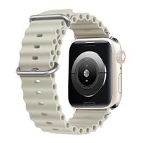 Silicone Ocean strap for Apple watch band Series Ultra 9 8 7 6 5 4 10 SE iwatch bracelet 42mm 44mm 45mm 49mm 40mm 41mm 46mm band 42mm 44mm 45mm 49mm