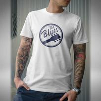 Mėlynas T-shirt Rock and Roll Ritm and Bluzas Gitara Bosinė Mažas iki 5XL XL