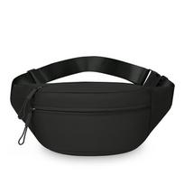 1Pc Solid Color Fanny Pack Women's Simple Leisure Travel Shoulder Messenger Bag Sports Mobile Phone Bag Outdoor Portable Fashion Breast Bag Tide