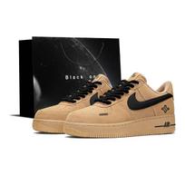 Nike Air Force 1 Juoda Ruda Karys Šiluminė Aukštį Didinanti Atspari Dilimui CJ9179-200(Team93-S-BOX) 43 black