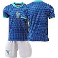 2425 Jersey No. 10 Neymar 20 Vinicius 9 Charlison Children's Men's Away Football Uniform Set 28